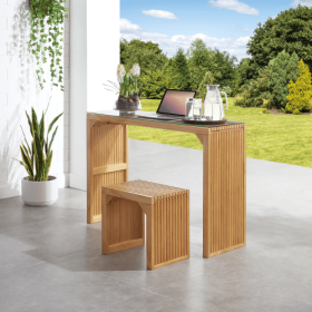 Pine Dining Bench And Table, Indoor Wood Bench For Entryway,Living Room,Kitchen And Bedroom Table And Bench Set  Nature, Bench  Table Small Tempe (Option: Natural)
