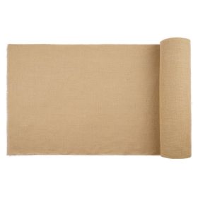 VEVOR Burlap Fabric Roll Burlap Tree Wrap 40 In X 150 Ft For Crafts & Plants (Color: Yellow)
