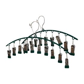 Immersion Ten Clip Sock HolderGreen, Grey, Pink, Blue (Color: Green)